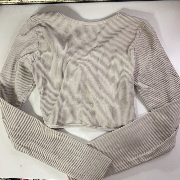 Garage Long Sleeve Crop Top - Picture 2 of 2